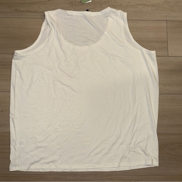 New NWT Eileen Fisher Cami Tank Shell White Viscose Stretch Jersey Size 3X Rayon - Picture 7 of 9